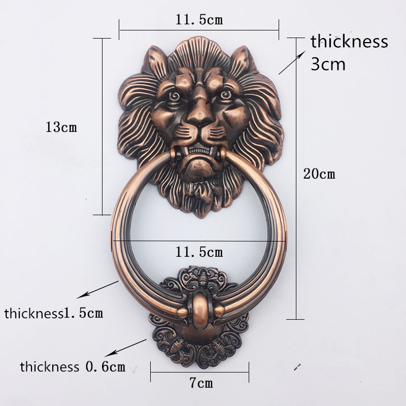 Furniture Hardware Decorative - Poignée de porte en bronze antique