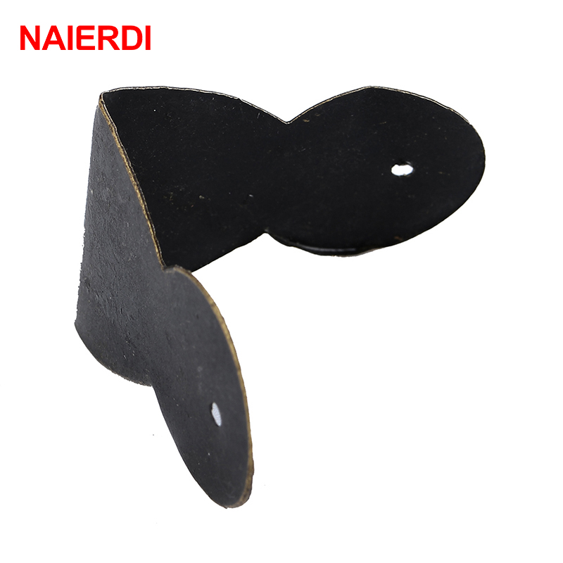 Furniture Hardware Decorative - NAIERDI-Protecteur d'angle en bois pour boîte