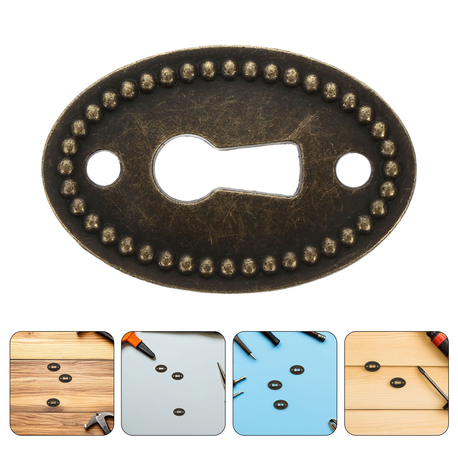 Furniture Hardware Decorative - Lot de 16 plaques de couverture