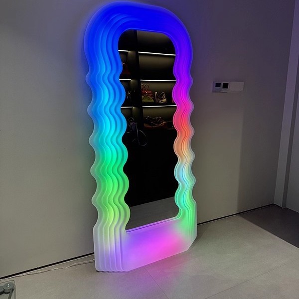 Furniture Hardware Store - Miroir pleine longueur Ins Wave moderne