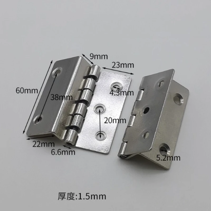4 charnières métalliques argen - Furniture Hardware avis et prix
