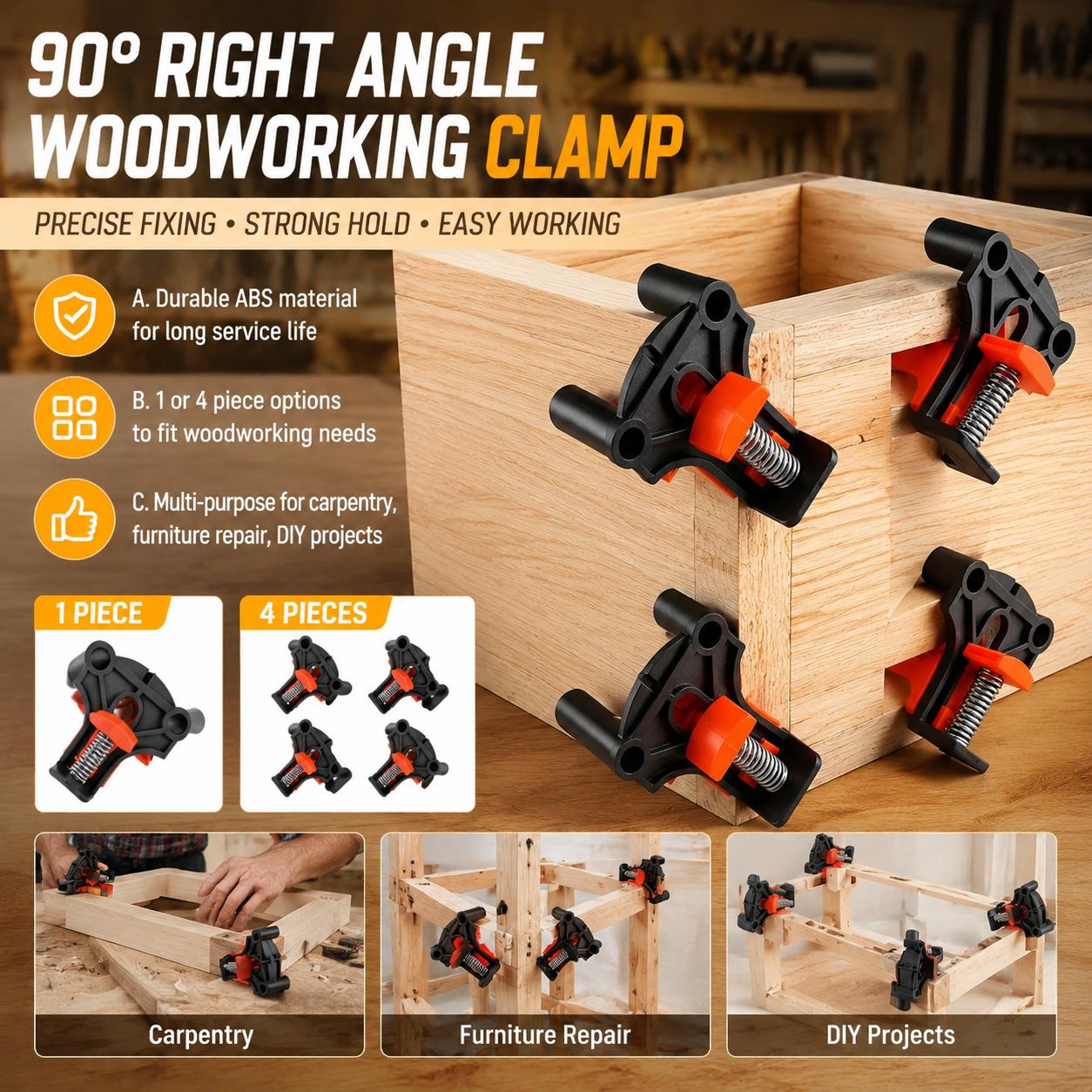Kit de pinces d'angle à 90 deg - Furniture Hardware avis et prix