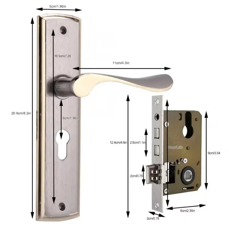 Serrure de poignée de porte do - Furniture Hardware Decorative avis et prix