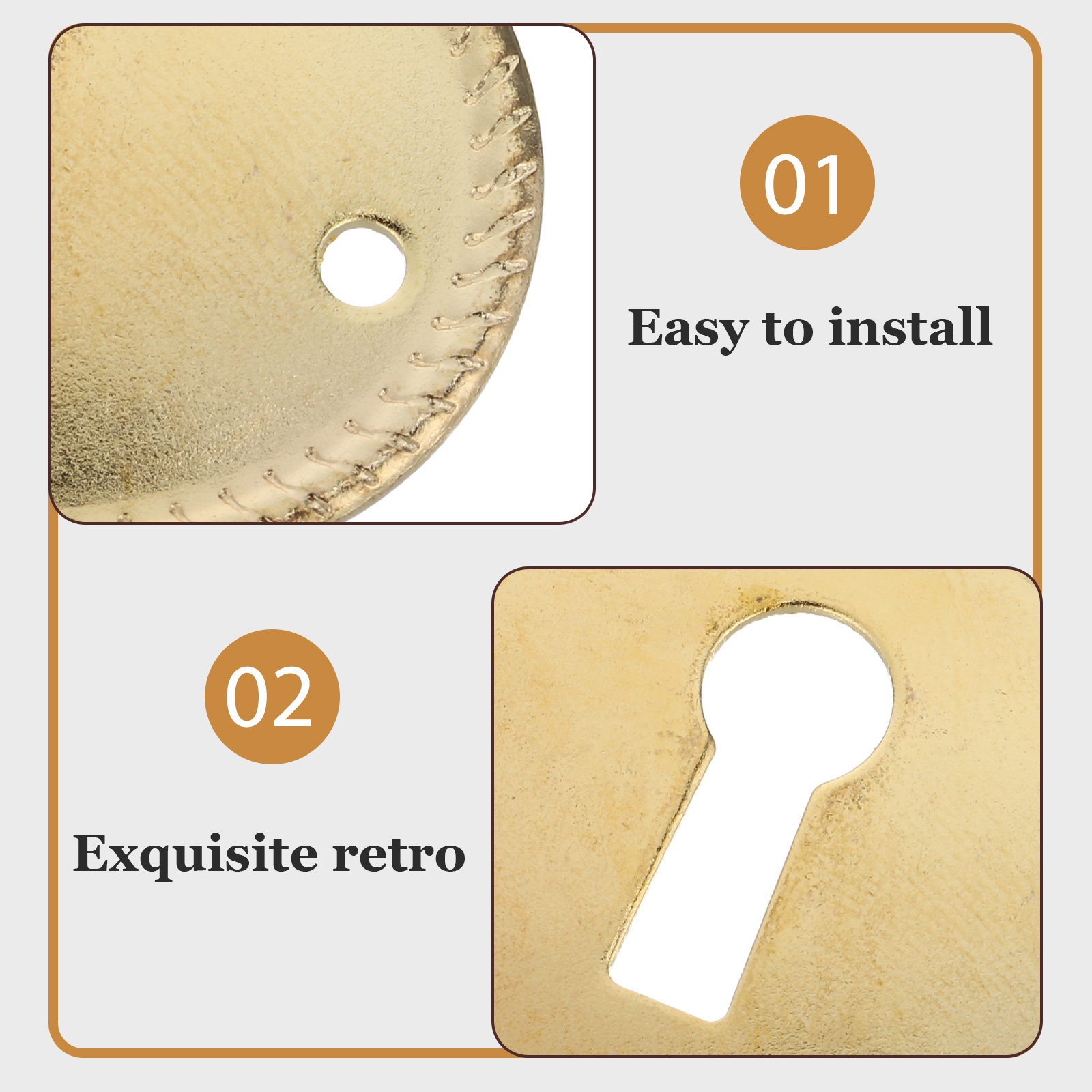 20 pièces de plaques de recouv - Furniture Hardware Decorative avis et prix