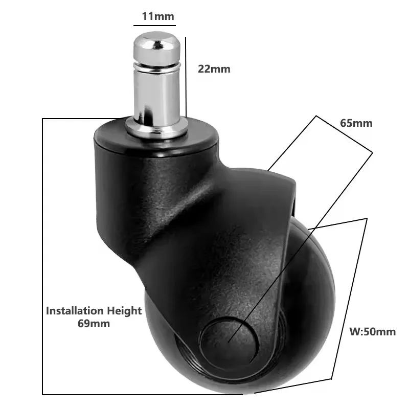 (5 paquets) Roulettes de 2 pou - Furniture Screw Type avis et prix