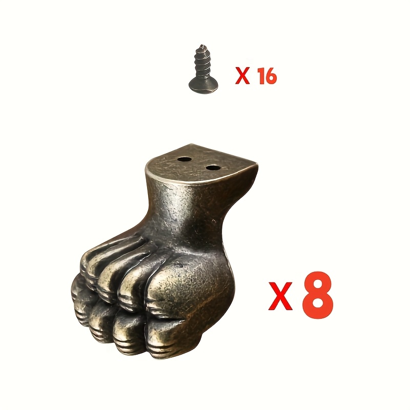 8 pièces de pieds décoratifs a - Furniture Hardware Decorative avis et prix